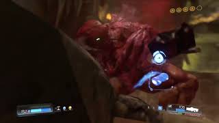 Falling through the map Doom(2016) | #hungry_dinosaur_guy on #Twitch