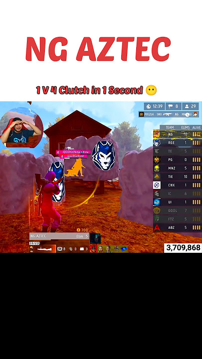NG AZTEC SOLO CLUTCH M79 ☠️ iQOORge SQUAD WIPE OUT IN SECOND 😳 ☠️ #NG