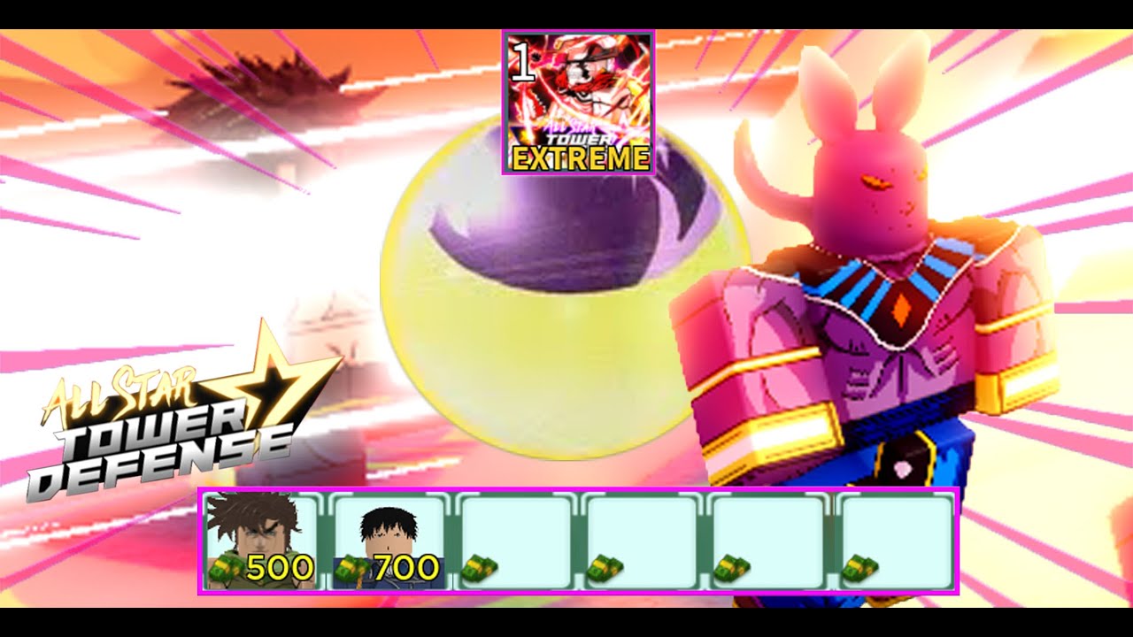 Beating Trial 1 Extreme Mode using Only 2 Units | Solo Gameplay | Roblox All Star Tower Defense