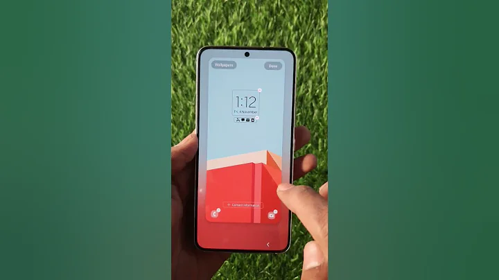 One UI 5 : Customize Lock Screen on the Go - 天天要聞