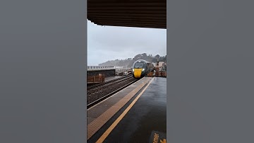 GWR Class 802 At Speed  Dawlish #uktrains #railfans #trainspotting #class802 #gwr #railway