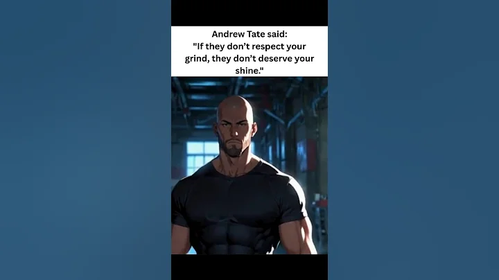 Andrew Tate said: "If they don’t respect your grind... #quotes#andrewtate #motivation