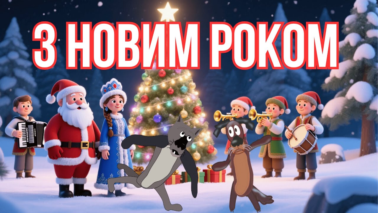 🎉🐺 З НОВИМ РОКОМ! ХТО НЕ ТАНЦЮЄ — ТОЙ НАЛИВАЄ! 🐺🎉🔥🐺 ВОВК КАЗАВ: ТАНЦЮЄМО, ПОКИ НЕ ВПАДЕМО! 🔥🐺