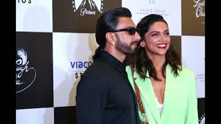 Ranveer Singh And Deepika Padukone At Laal Singh Chadda Screening Glamheart