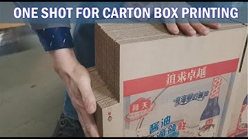 PinLong corrugated box printing slotting die cutting machine carton flexo printer slotter die cutter