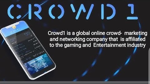 HOW CROWD 1 WORKS