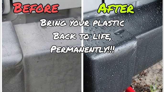 THE WORLD'S BEST BLACK PLASTIC RESTORER? FIX BLACK PLASTIC FADE 