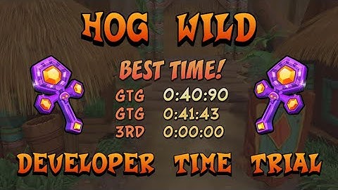 Crash NST Dev Times - Hog Wild in 40:90