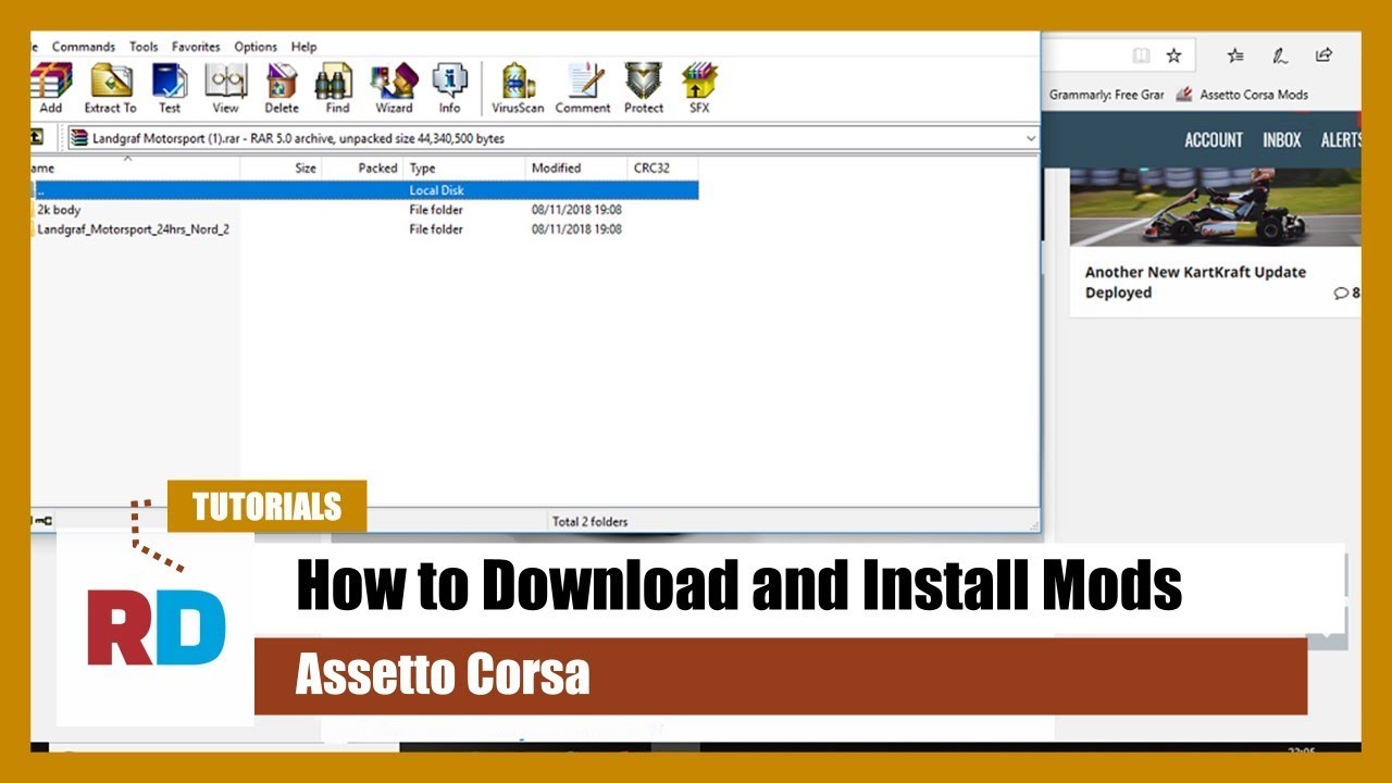 Tutorial How To Install Mods In Assetto Corsa Youtube