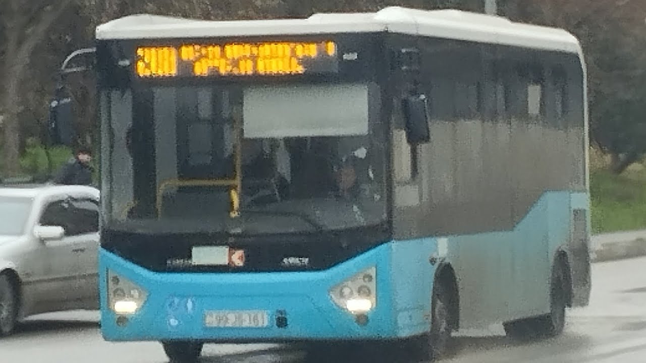 Bakı 208/209 nömrəli avtobus.Səfər(Qaraçuxur qəsəbəsi ➡️ Səttar Bəhlulzadə küçəsi).