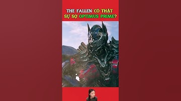 The Fallen có thật sự sợ Optimus Prime không? #reviewphim #giảitrí #transformers #optimusprime