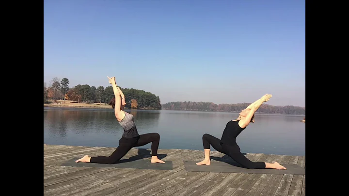 Debbie Workman and Wendy Sphinx at Oak Hollow Lake