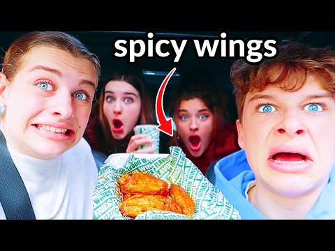 EATING THE SPICIEST WINGS Challenge