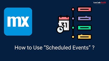 How to Use "Scheduled Events" in Mendix?