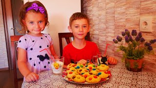 Печенье с M&M's. Просто быстро и вкусно! Cookies M&Ms ПЕЧЕНЬЕ ДОМАШНЕЕ