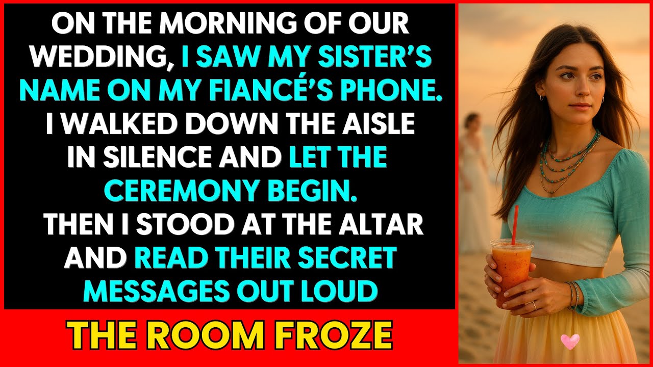 On Our Wedding Morning, I Saw My Sister’s Name in His Phone—and Uncovered a Terrible Secret