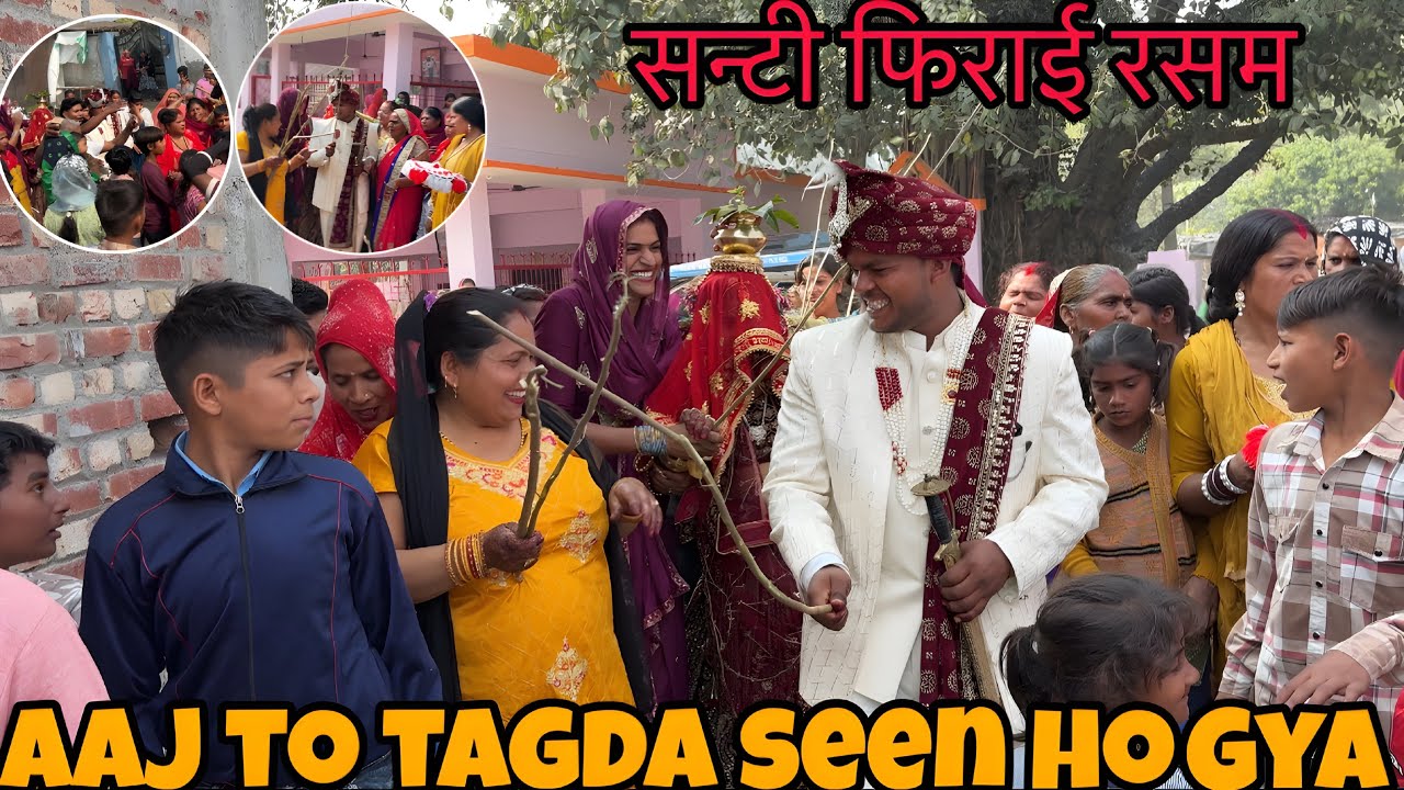 Santi Phirai Rasam Full Masti | Desi Shaadi Ka Zabardast Moment 😅🔥…