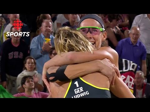 فینال والیبال ساحلی زنان برزیل در مقابل آلمان ریو 2016 CBC Sports