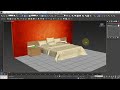 Modern Double Bed Design | 3Ds Max | Hindi Tutorial