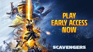 Тестирую новую игру Scavengers