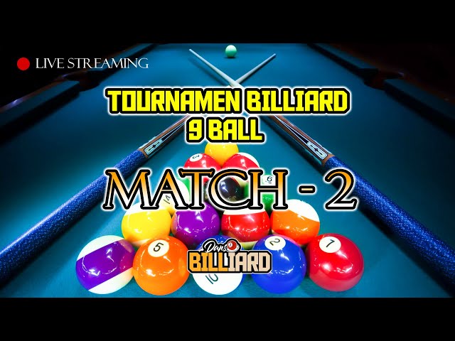 Live Tournament Billiard 9 Ball Dans Billiard Match 2 class=