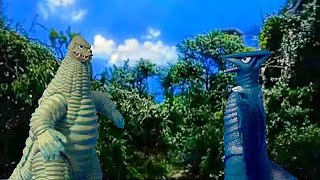 Red King Confronts Gyaos