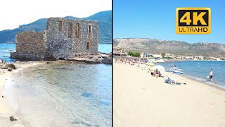Ένας Ιδανικός Οικογενειακός Προορισμός Με Αμμουδιά & Ρηχά Νερά - Λακωνία - Πλύτρα -Plytra Beach - GR