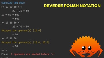 How to make an RPN calculator using Rust Lang