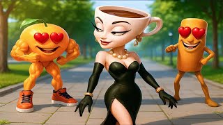 Download Lagu Tung Tung Sahur x Udin Din Dun Love Espressona Signora in Granny House | funny horror animation MP3