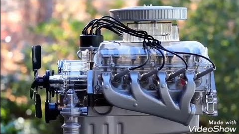 Ford Mustang v8 k code 289 Engine Model Boild stop Motion
