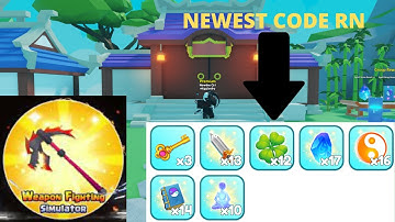 *23 CODES* *1 NEW CODE* ALL WORKING CODES IN WEAPON FIGHTING SIMULATOR JUNE 2022! Roblox Simulator.