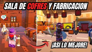 ¡ASI ORGANIZE MI NUEVA SALA DE COFRES EN LEGO FORTNITE!