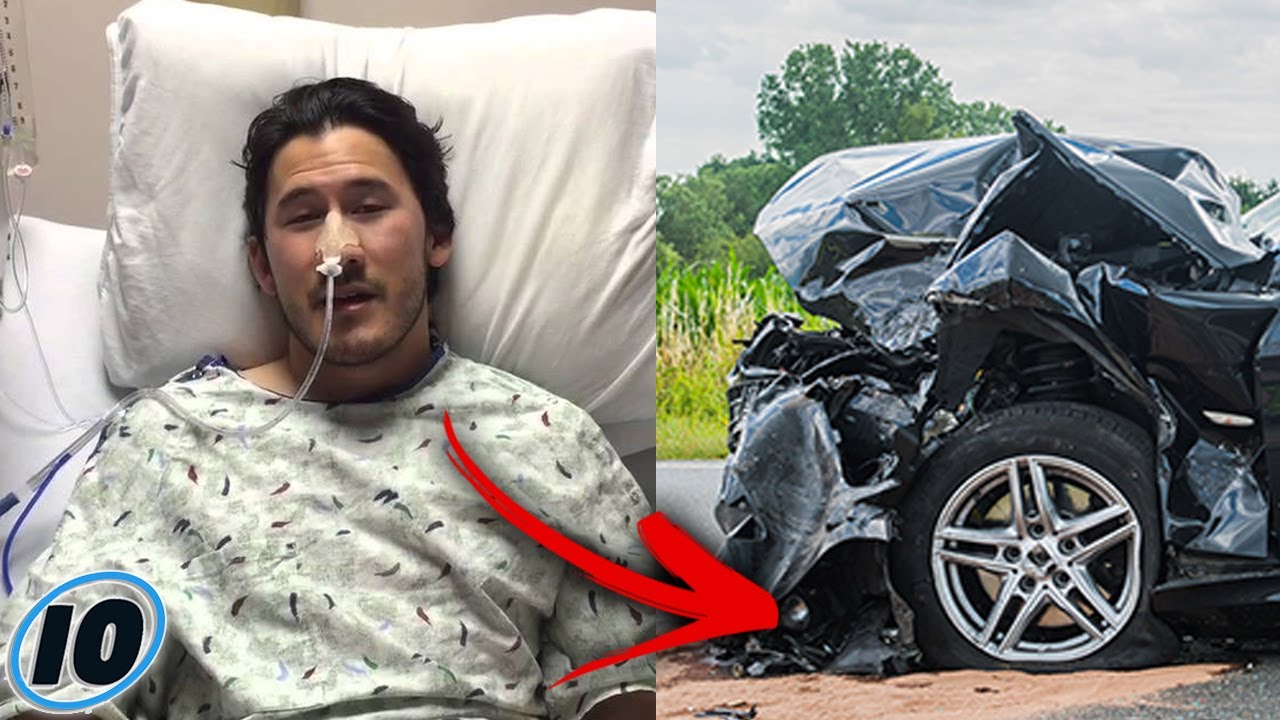 Top Celebrities Who Survived Horrible Car Crashes Youtube