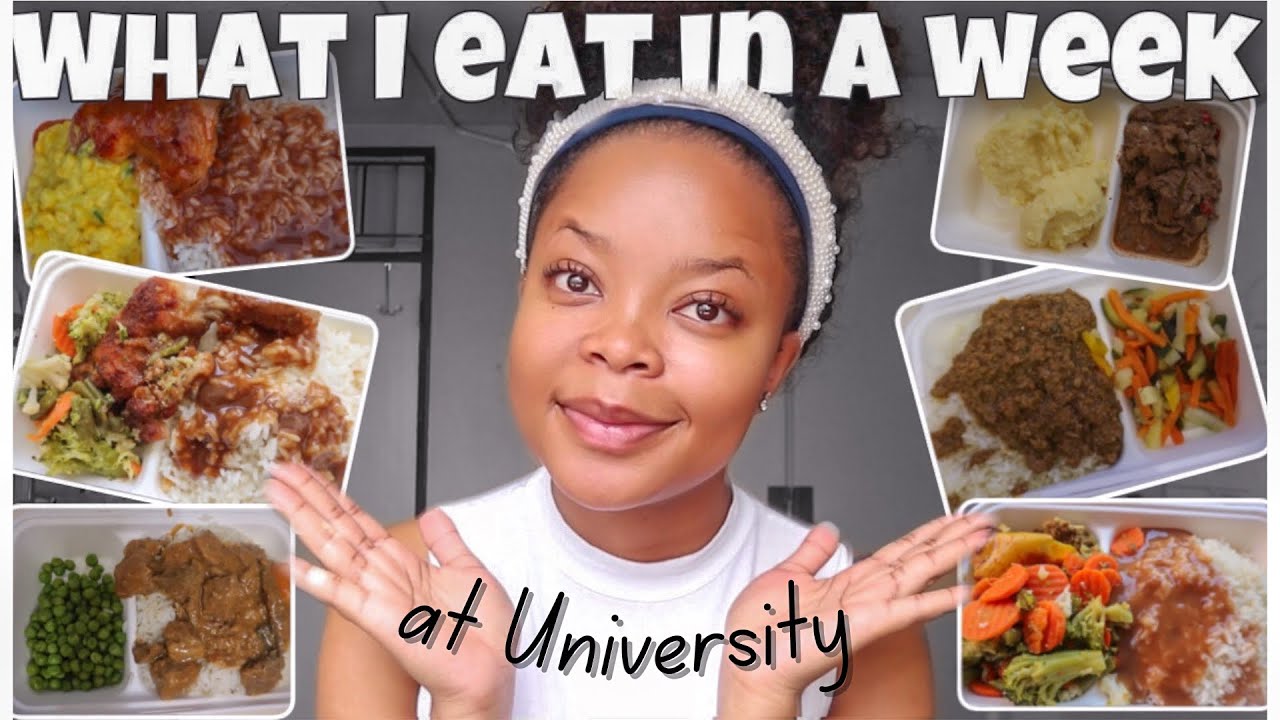 What I eat in a week: University student edition📚🏫 University of Pretoria | South African YouTuber