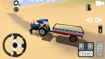 #2 #1 Indian tractor game || Indian tractor game Android GamePlay || MK gaming #gaming