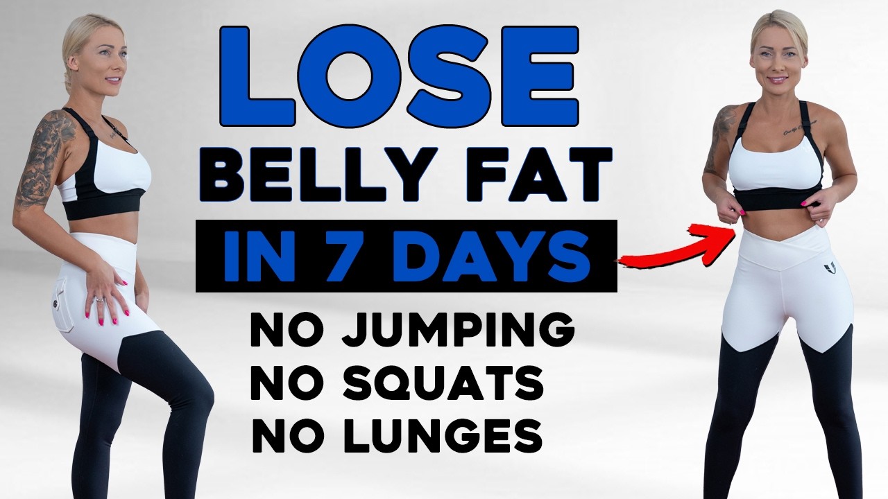 🔥LOSE YOUR BELLY FAT in 1 Week🔥10 MIN Standing Abs Workout🔥No Squat🔥No Lunge🔥 No Jumping🔥