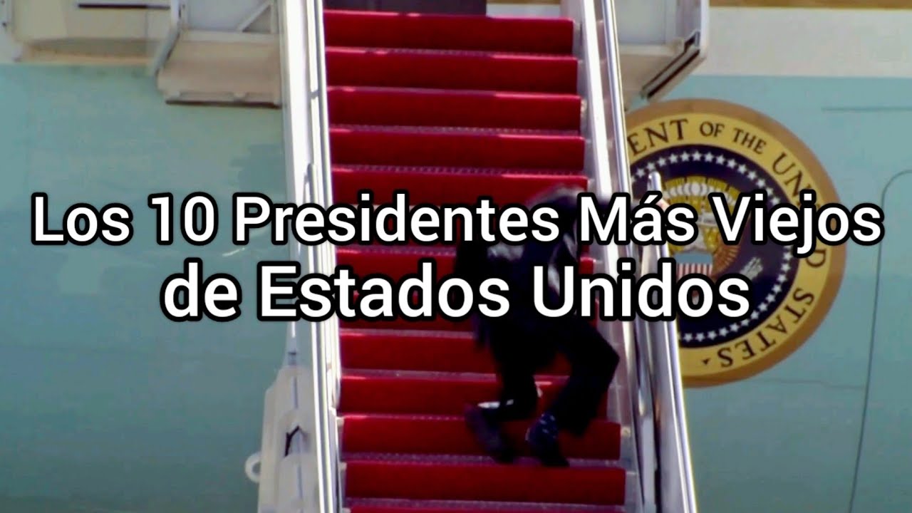 Los 10 Presidentes Más Viejos De Estados Unidos - YouTube
