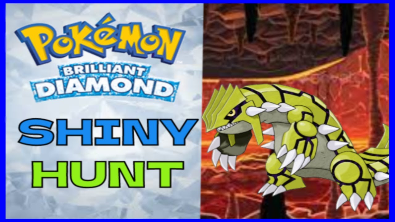 LIVE 1400 RESETS Pokemon Brilliant Diamond Shiny Hunting Groudon YouTube