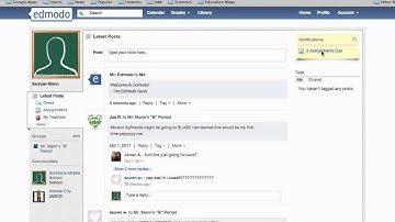 Edmodo - How to "turn in" an assignment