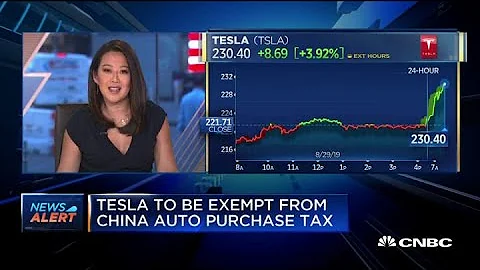 Tesla to be exempt from China auto purchase tax - DayDayNews