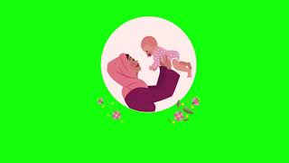 Beautiful Mothers Day Motion Graphic 2021 include green screen