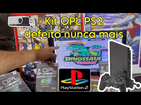 Kit Opl com grupo para baixar os jogos - Ps2 - só baixar, copiar e jogar. 