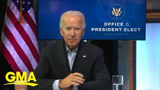 Biden forges ahead with transition plan despite Trump's refusal to concede l GMA
