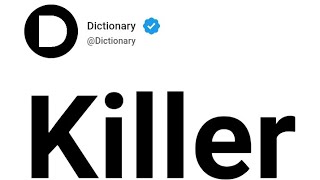 Killer Meaning In English