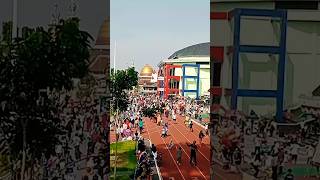 Suasana Hari Minggu  Lapang Merdeka Sukabumi