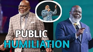 public humiliation:TD Jakes receives protest from congregation upon given his sermon