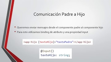 24 -  Comunicación entre componentes | Programando en Angular 7