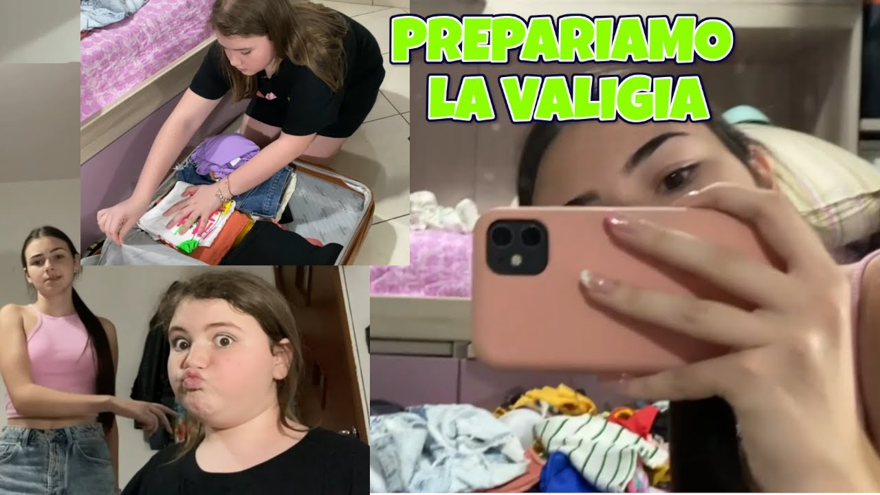 PREPARIAMO LA VALIGIA PER LA PRIMA VACANZA ~ VLOG ESTATE 2022  ~ @MargheGiulia