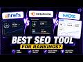 Ahrefs vs Semrush vs Moz (2026) — Best SEO Tool for Rankings?