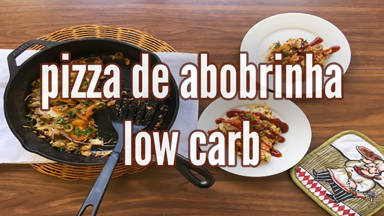 COMO FAZER PIZZA DE ABOBRINHA LOW CARB FÁCIL E DELICIOSA!